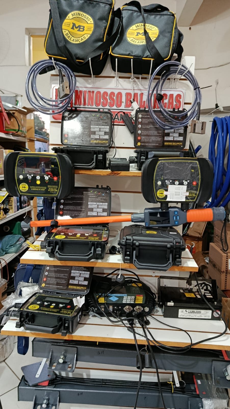 Linha de balanças eletrônicas Minosso